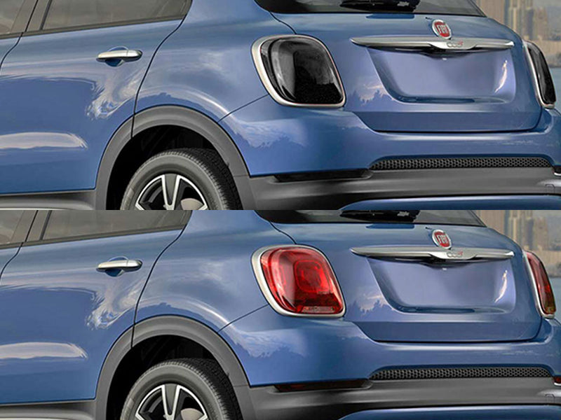 500x Before and After Smoked Taillights