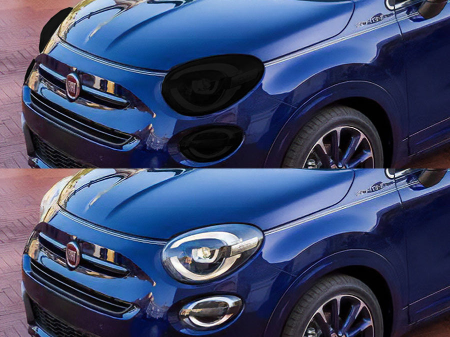 fiat 500x 2016-2024 Headlight Tint Appearance