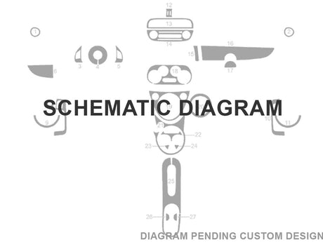 fiat custom Dash Kit Diagram