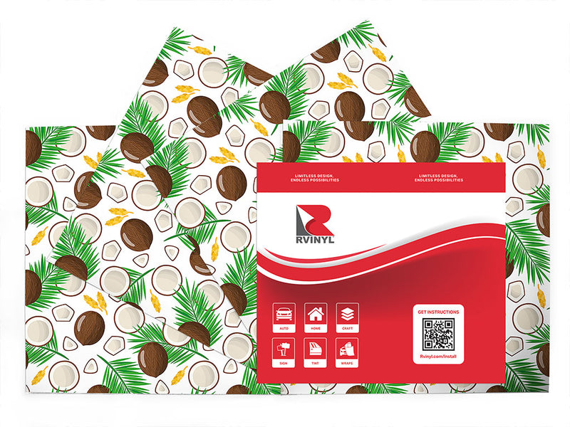 fickle fronds fruit Craft Vinyl Sheet Pack