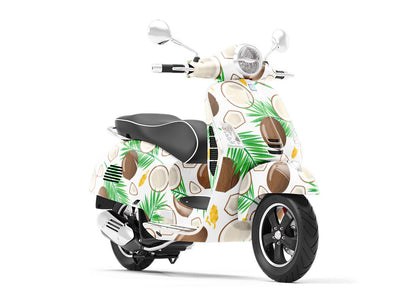 Fickle Fronds Fruit Vespa Scooter Wrap Film