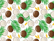 Fickle Fronds Fruit Vinyl Wrap Pattern~Rwraps Series 914 Digitally Printed Vinyl Wrap~0