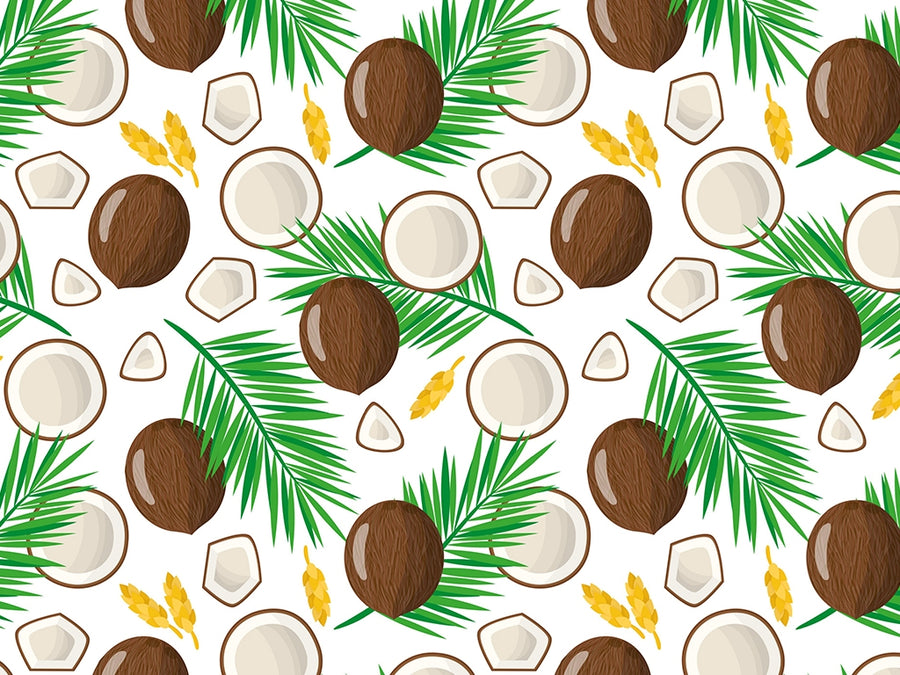 Fickle Fronds Fruit Vinyl Wrap Pattern~Rwraps Series 914 Digitally Printed Vinyl Wrap~0