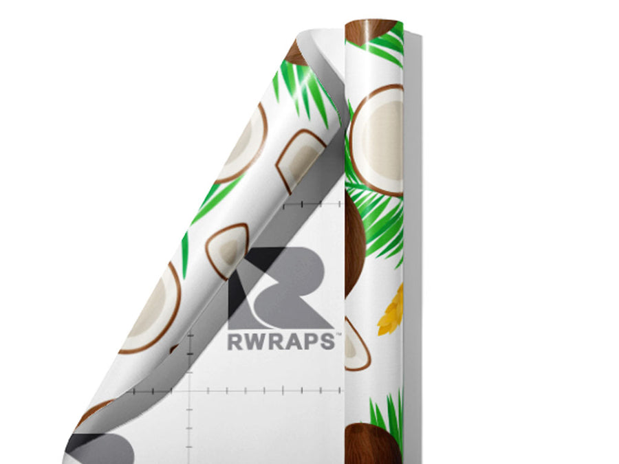 Fickle Fronds Fruit Wrap Film Sheets~Rwraps Series 914 Fickle Fronds Fruit Scrolled Sheet~3