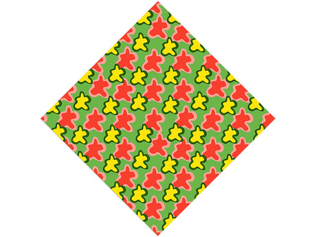 Field Frolic Abstract Vinyl Wrap Pattern