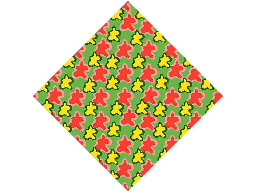 Field Frolic Abstract Vinyl Wrap Pattern