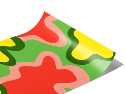 Field Frolic Abstract Vinyl Wraps~Rwraps Series 914 Digitally Printed Vinyl Wrap~0