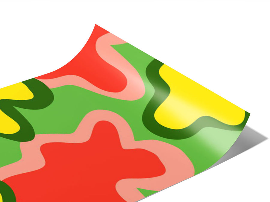 Field Frolic Abstract Vinyl Wraps~Rwraps Series 914 Digitally Printed Vinyl Wrap~0