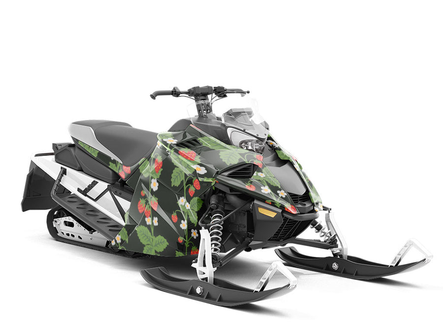 Fields Forever Fruit Custom Wrapped Snowmobile