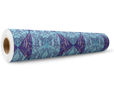 Fierce Allies Art Deco Wrap Film Wholesale Roll~Rwraps Series 914 Digitally Printed Vinyl Roll~5