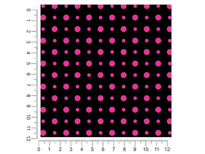 fierce fuchsia polka dot 1ft x 1ft Craft Sheets