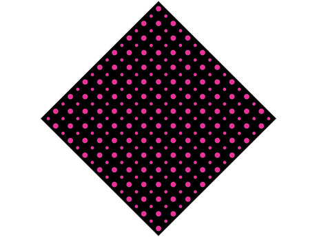 Fierce Fuchsia Polka Dot Vinyl Wrap Pattern