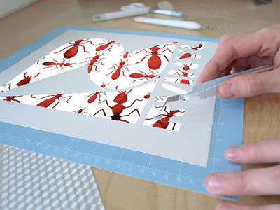 fiery bite bug Easy Weed Craft Vinyl