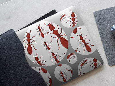 fiery bite bug DIY Laptop Stickers