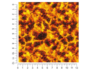 fiery dungeon lava 1ft x 1ft Craft Sheets