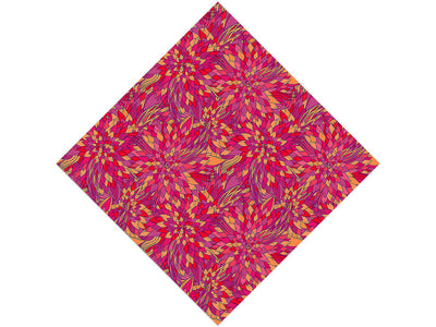Fiery Eyes Floral Vinyl Wrap Pattern