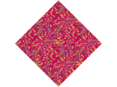 Fiery Eyes Floral Vinyl Wrap Pattern