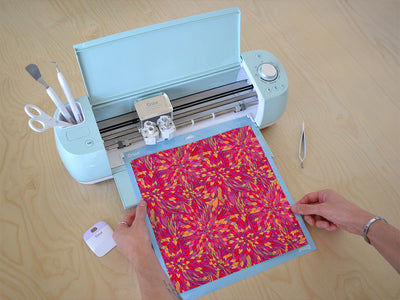 fiery eyes floral Cricut Compatible Vinyl