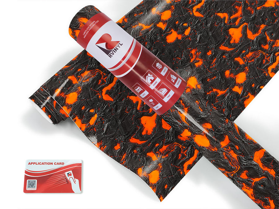 fiery fate lava Craft Vinyl Roll