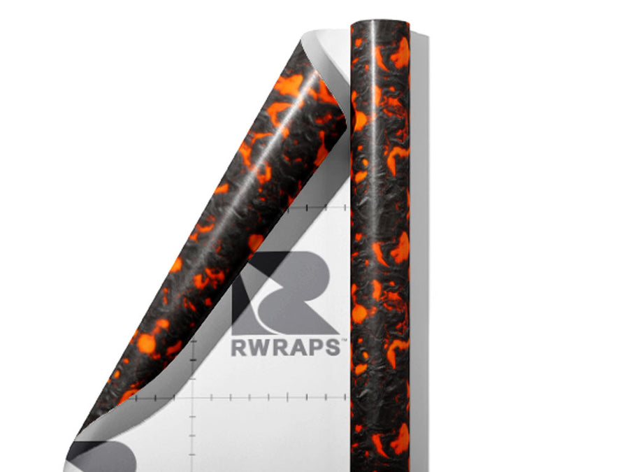 Fiery Fate Lava Wrap Film Sheets~Rwraps Series 914 Fiery Fate Lava Scrolled Sheet~3