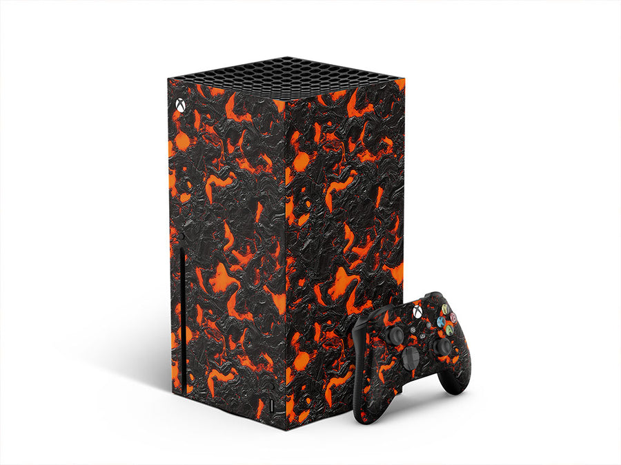 fiery fate lava XBOX DIY Decal