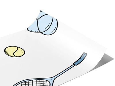 Fifteen Love Sport Vinyl Wraps~Rwraps Series 914 Digitally Printed Vinyl Wrap~0