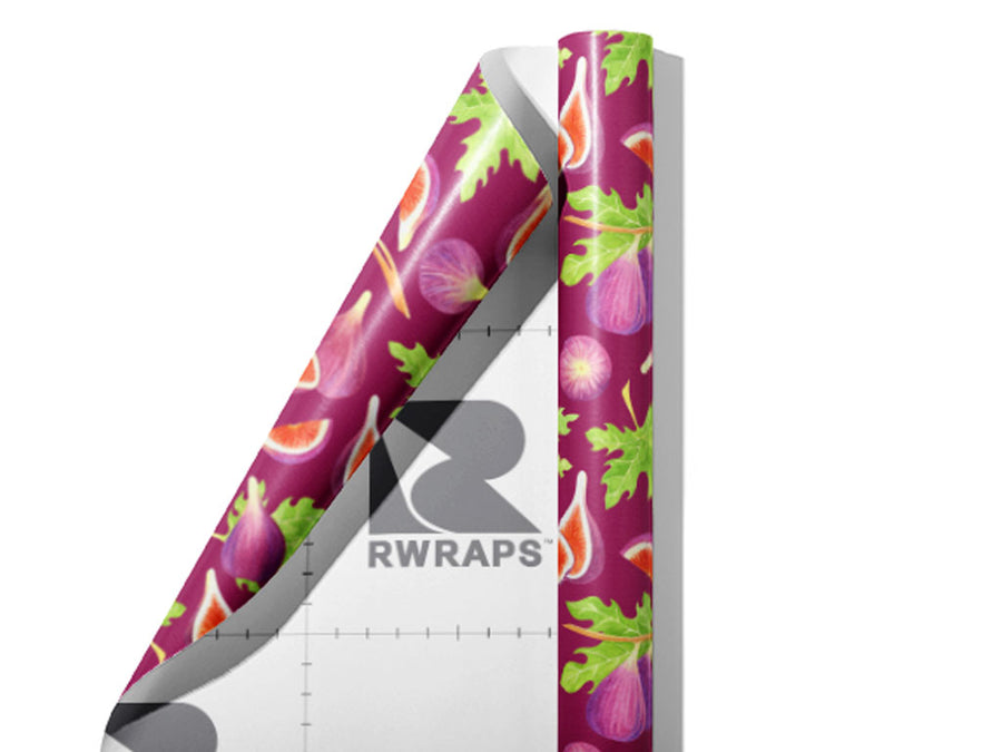Figgy Pudding Fruit Wrap Film Sheets~Rwraps Series 914 Figgy Pudding Fruit Scrolled Sheet~3