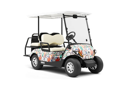 Fiji Dwarf Fruit Wrapped Golf Cart