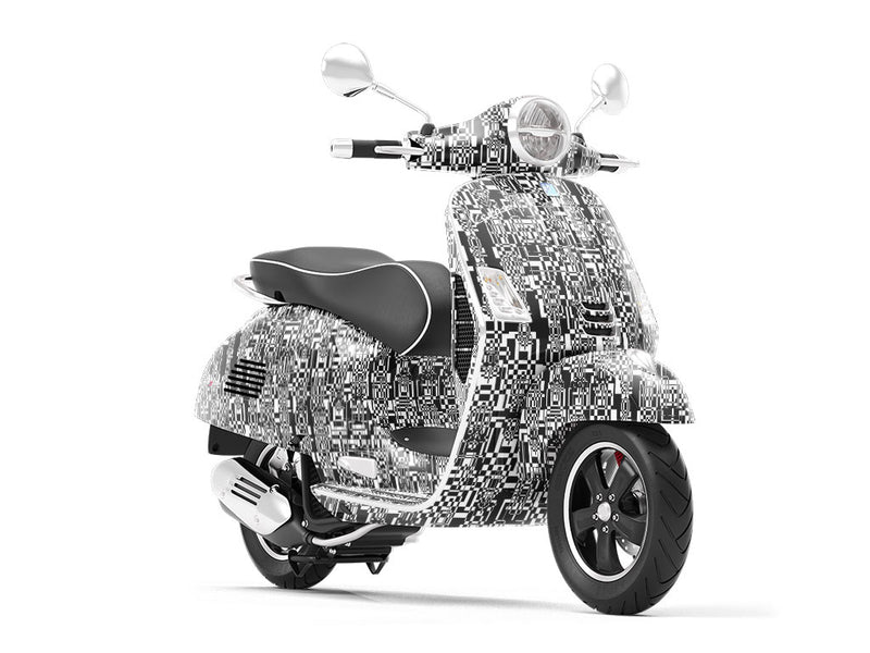 File Corrupt Technology Vespa Scooter Wrap Film