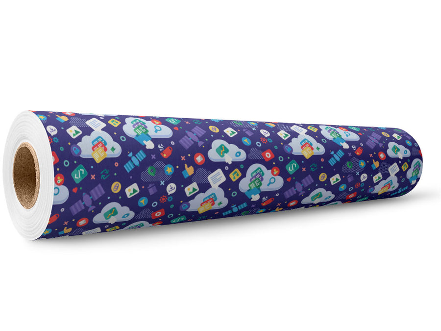 File Share Technology Wrap Film Wholesale Roll~Rwraps Series 914 Digitally Printed Vinyl Roll~5