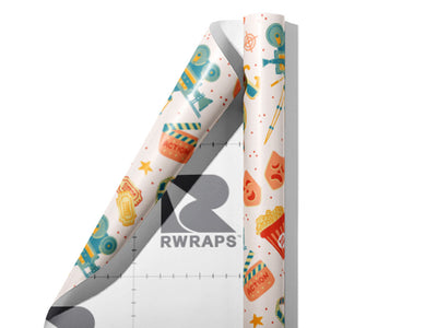 Film Life Movie Wrap Film Sheets~Rwraps Series 914 Film Life Movie Scrolled Sheet~3