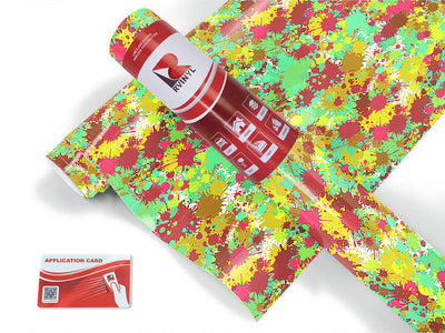 filthy freaks paint splatter Craft Vinyl Roll