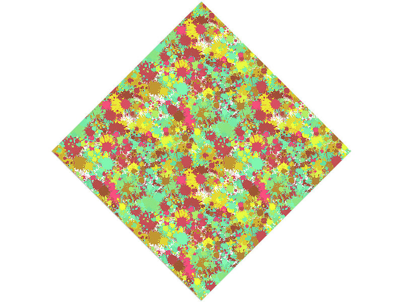Filthy Freaks Paint Splatter Vinyl Wrap Pattern