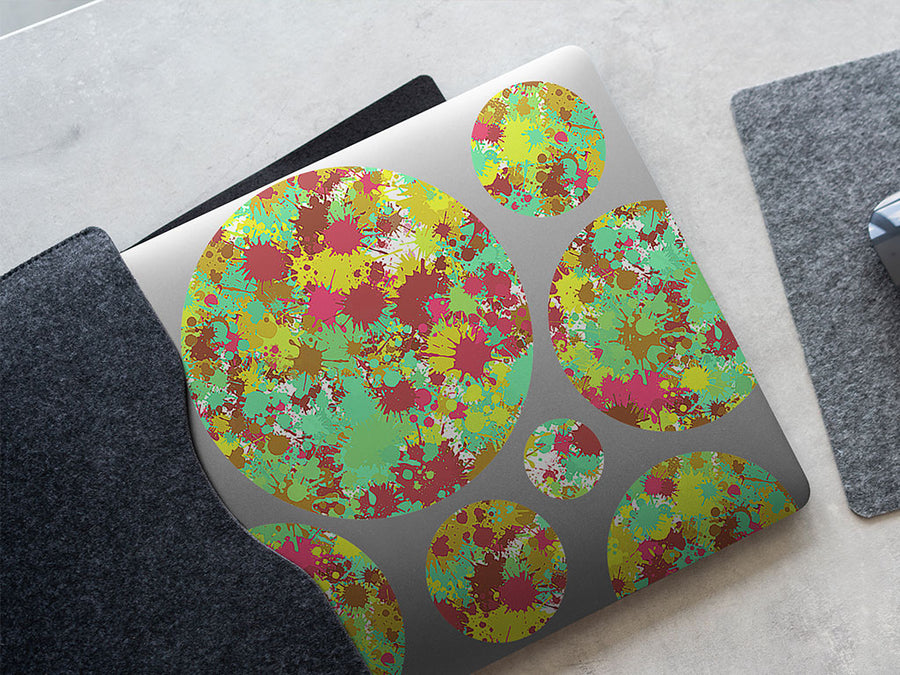 filthy freaks paint splatter DIY Laptop Stickers