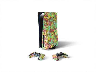 filthy freaks paint splatter Sony PS5 DIY Skin