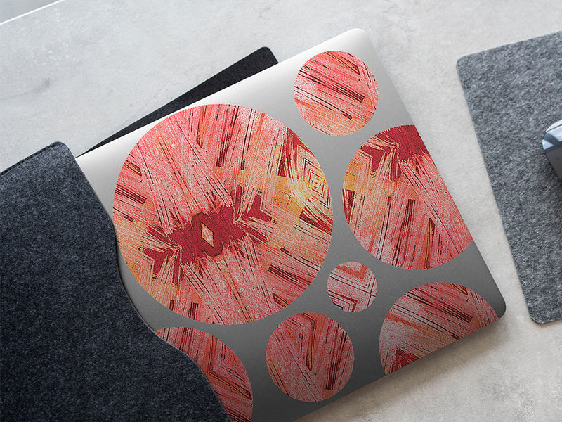 final power watercolor DIY Laptop Stickers