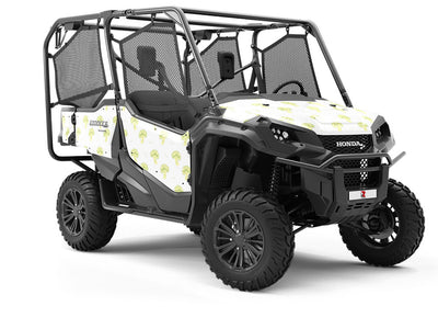 Fine Fioretto Vegetable Utility Vehicle Vinyl Wrap