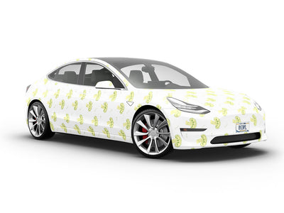 Fine Fioretto Vegetable Vehicle Vinyl Wrap