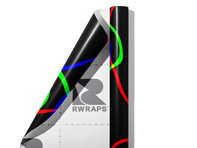 Finite Frustration Retro Wrap Film Sheets~Rwraps Series 914 Finite Frustration Retro Scrolled Sheet~3