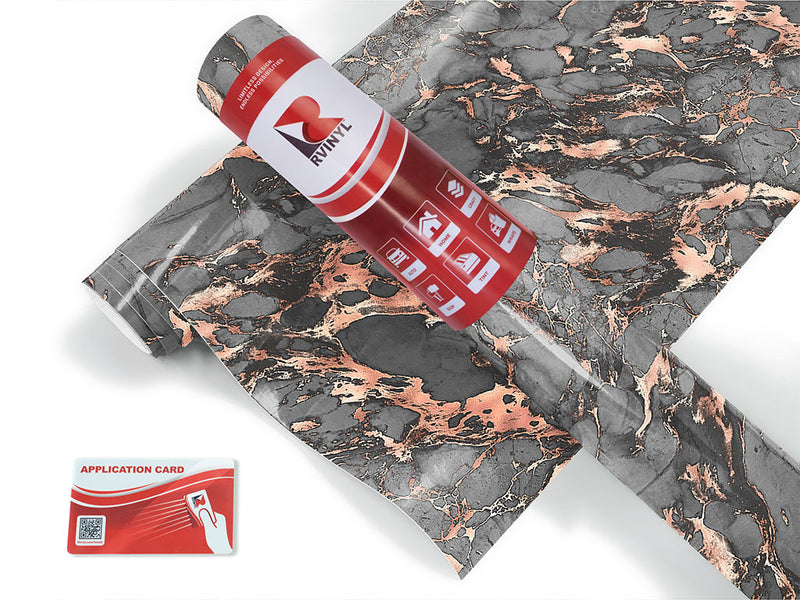 fior di bosco gray marble stone Craft Vinyl Roll