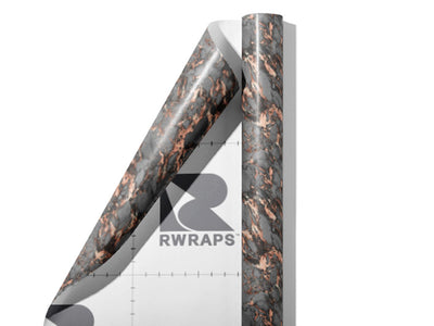 Fior Di-Bosco-Gray Marble Wrap Film Sheets~Rwraps Series 914 Fior Di-Bosco-Gray Marble Scrolled Sheet~3