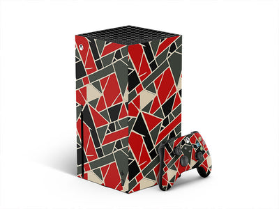 fire bricks mosaic XBOX DIY Decal