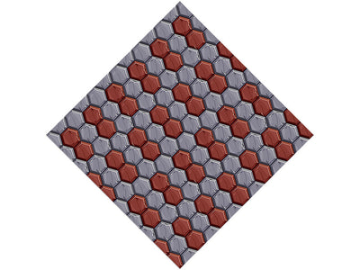 Fire Engine Red Brick Vinyl Wrap Pattern