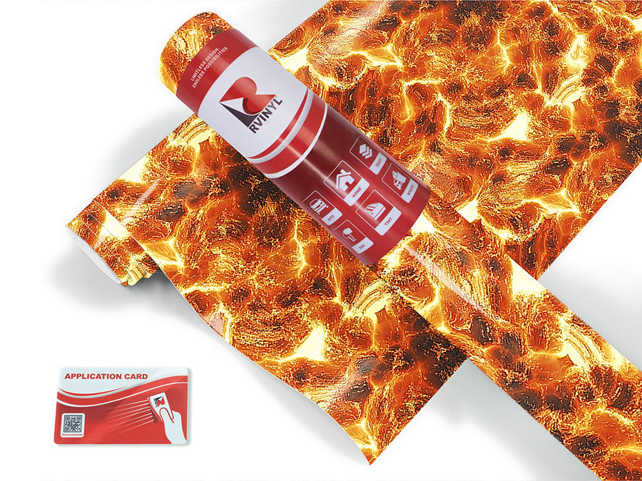 fire fountain lava Craft Vinyl Roll