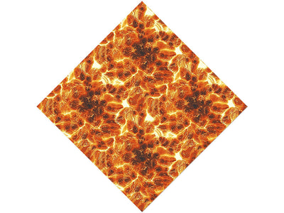 Fire Fountain Lava Vinyl Wrap Pattern