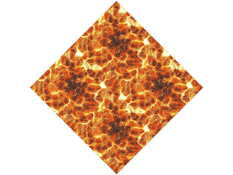 Fire Fountain Lava Vinyl Wrap Pattern