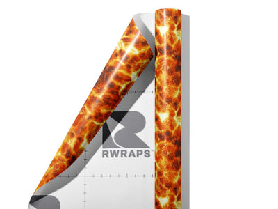 Fire Fountain Lava Wrap Film Sheets~Rwraps Series 914 Fire Fountain Lava Scrolled Sheet~3