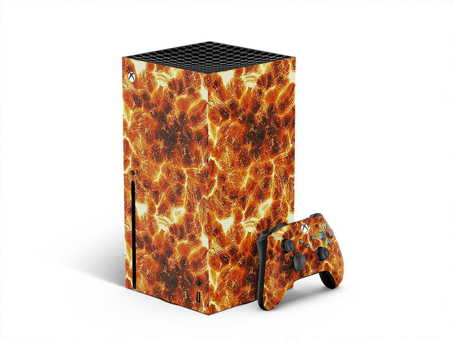 fire fountain lava XBOX DIY Decal