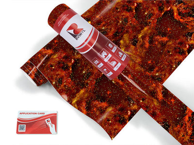 fire land science fiction Craft Vinyl Roll