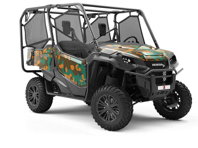 Fire Napalm Camouflage Utility Vehicle Vinyl Wrap